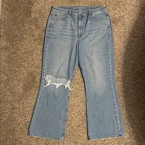 American Eagle highest rise 90s flare jeans -size 18
